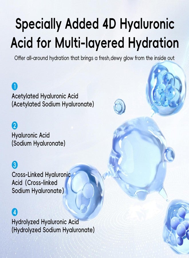 Easilydays Mens Face Moisturizer Cream, 4D Hyaluronic Acid Multi-Level Hydration Facial Moisturizing Cream, Wrinkle for Men with Osmundea Seaweed, Centella Asiatica, Fast Absorbing, Non-Greasy - Image 5